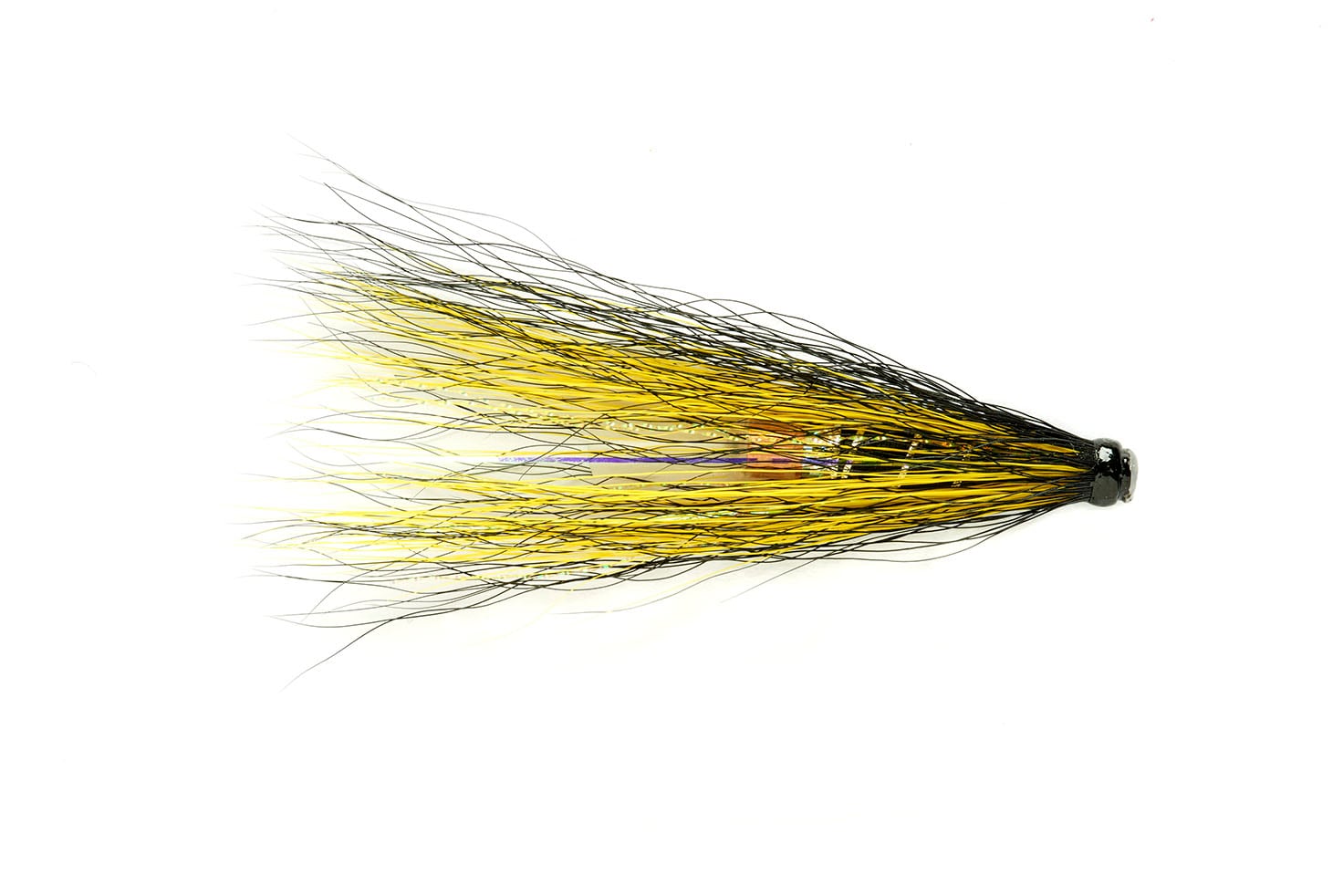 Black & Yellow S51mm (2) Fishing Fly, Salmon & Sea Trout