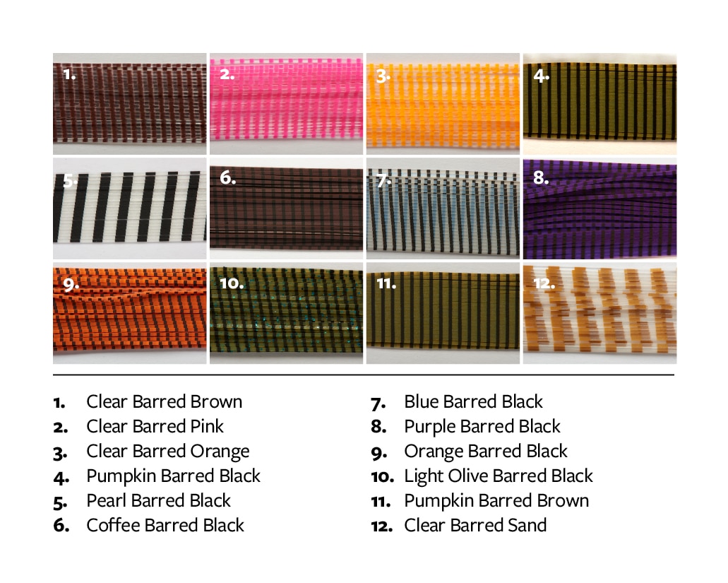 Barred Legs | Synthetics | Fulling Mill Fly Tying