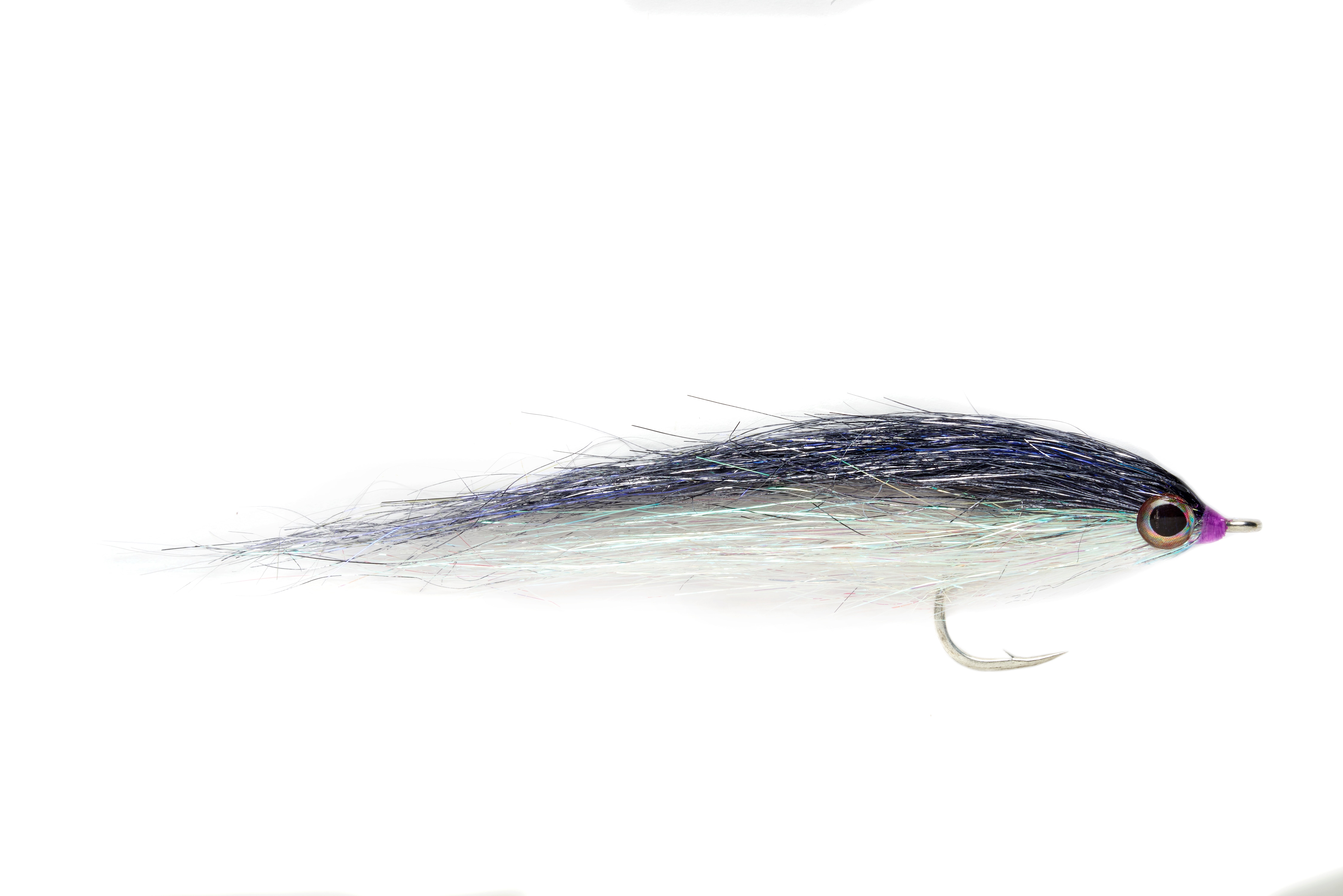 Sparkle Minnow Grey S2 Fishing Fly, Saltwater