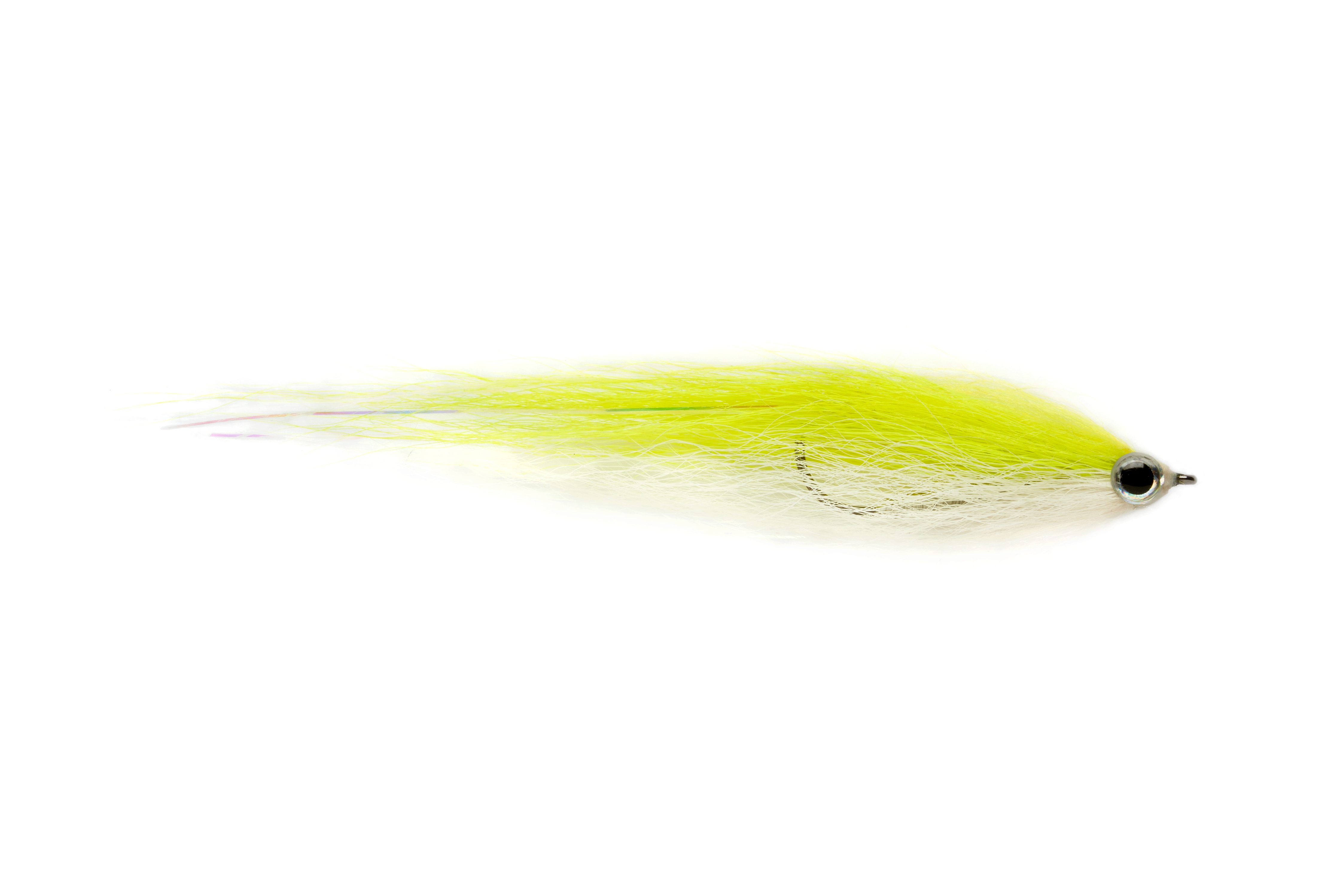 Daz's Bendback Chartreuse & White