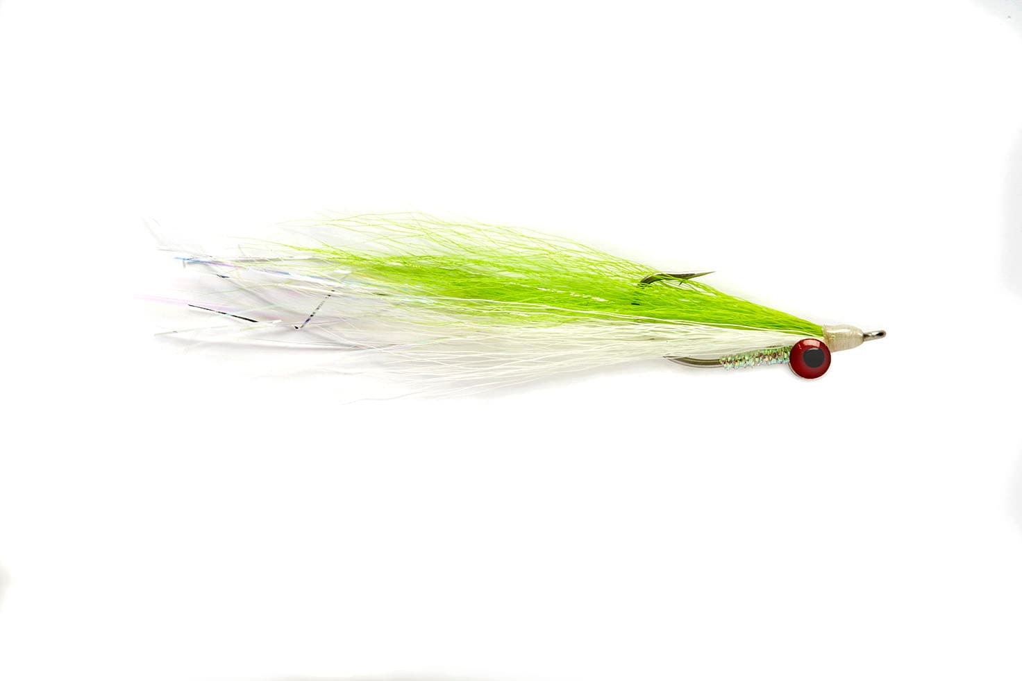 Deep Water Clouser Chartreuse & White