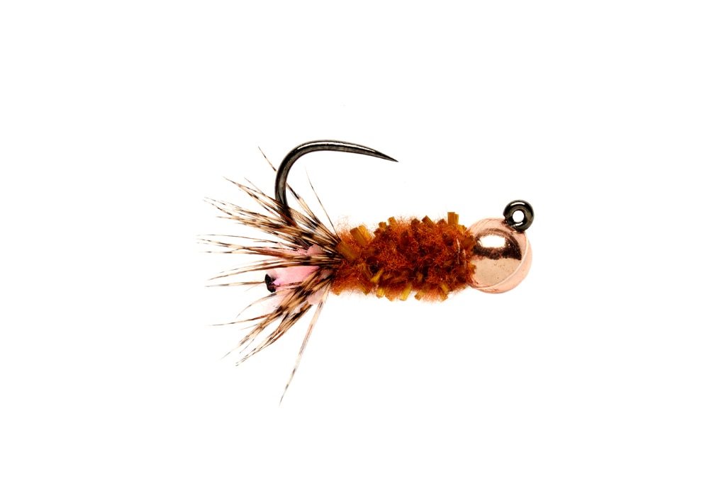Chewing Gum Cased Caddis Pink Barbless