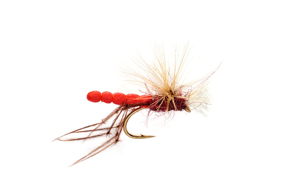 Buzzer Red (Superglue) S10 Fishing Fly, Nymphs