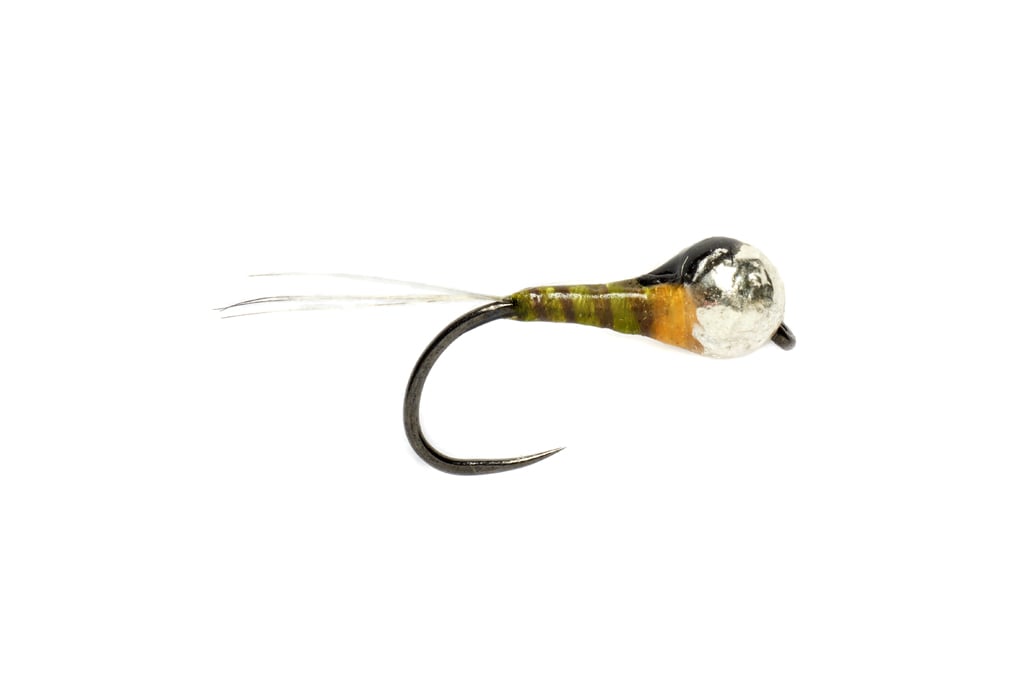 Perdigon Olive Hot Spot Barbless