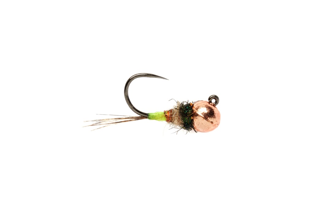 Roza's Green Butt Jig Barbless