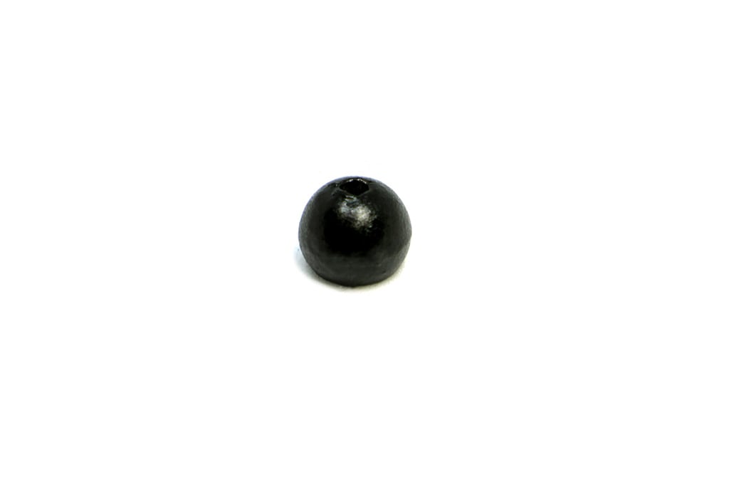 Matte Black Tungsten Beads