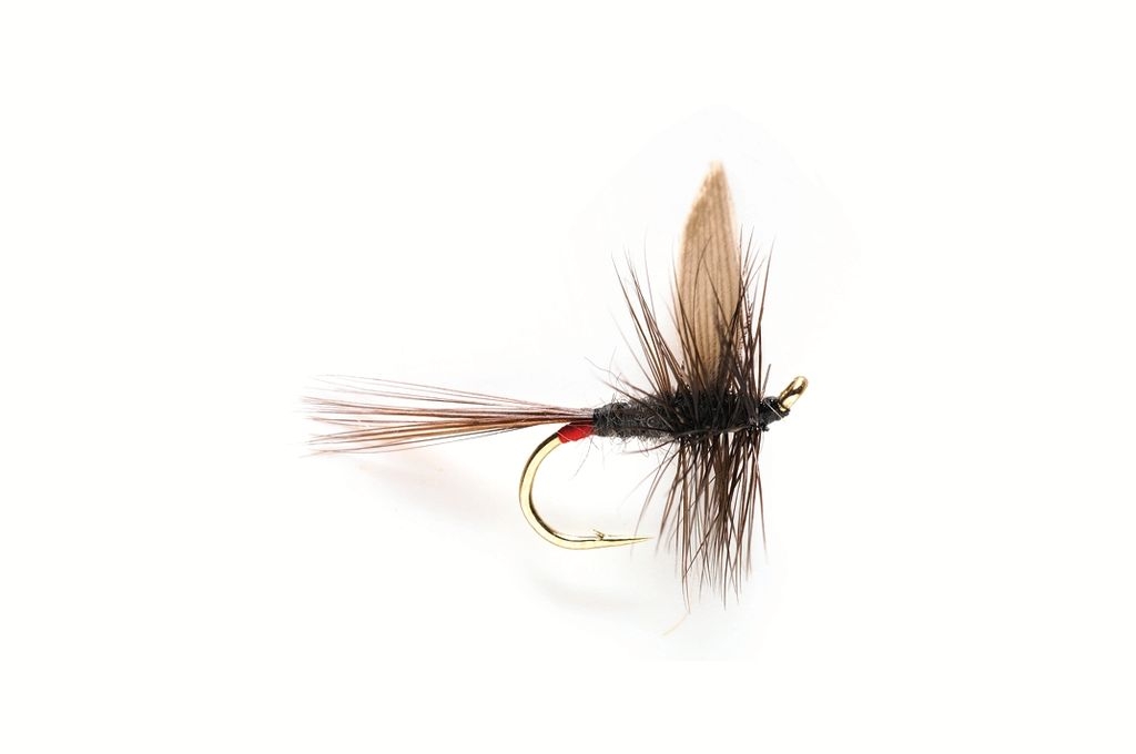 Iron Blue Dun S16 Fishing Fly, Dry Flies