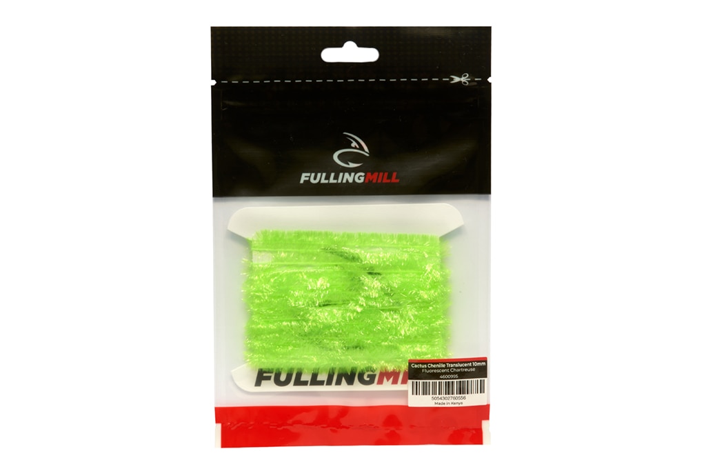 Cactus Chenille Translucent 10mm | Fulling Mill Fly Tying