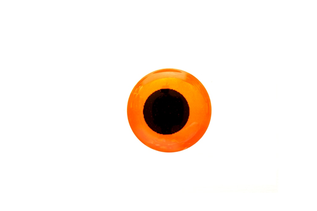 Epoxy Eye Fluorescent Hot Orange