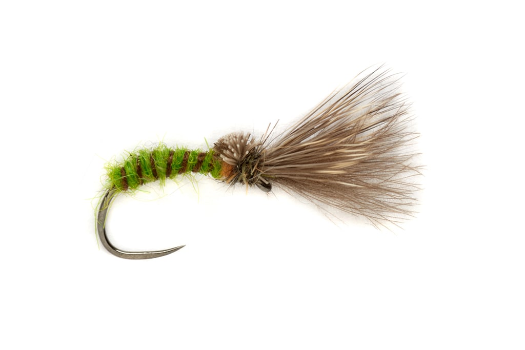 Procter's Caddis Emerger Barbless Green