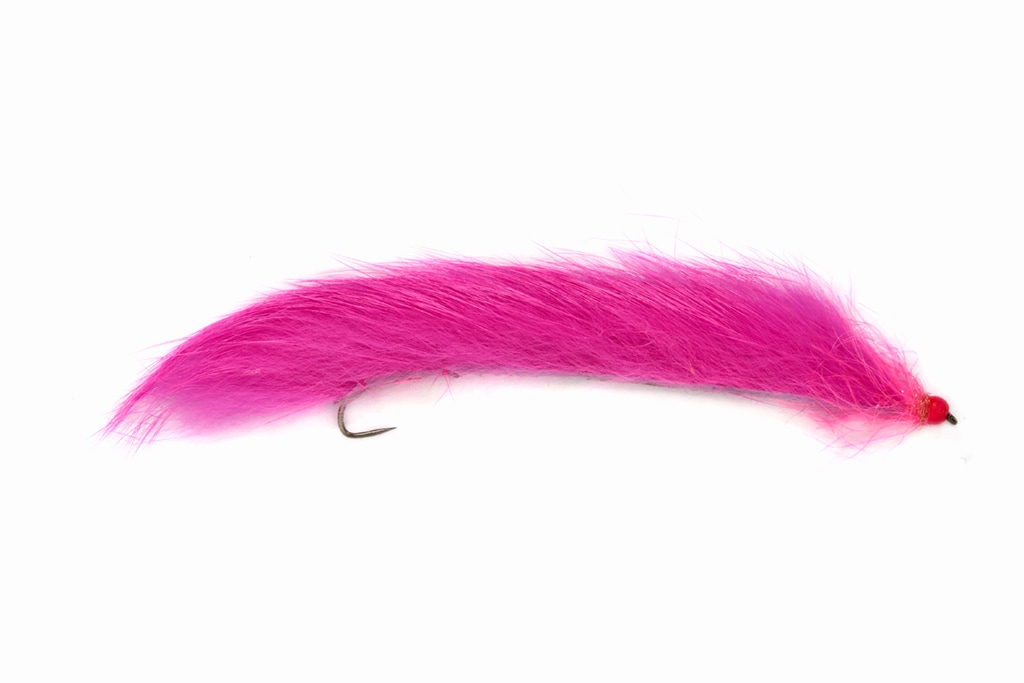 Snake Bead Head Pink Barbless