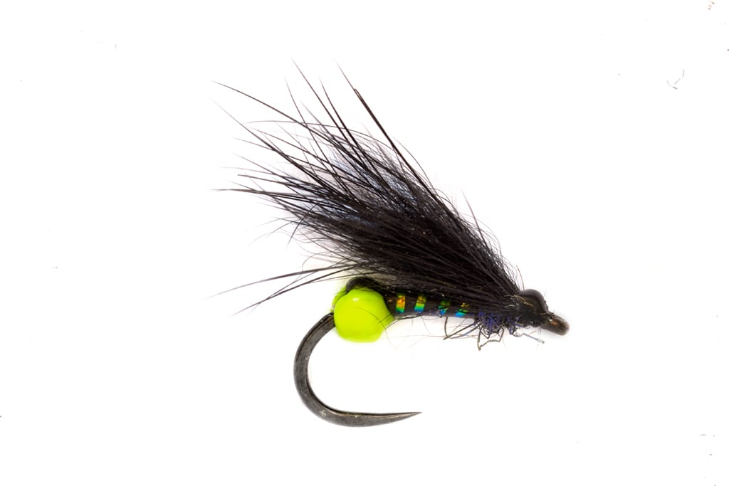 Croston's Kick Back Cormorant Chartreuse Barbless