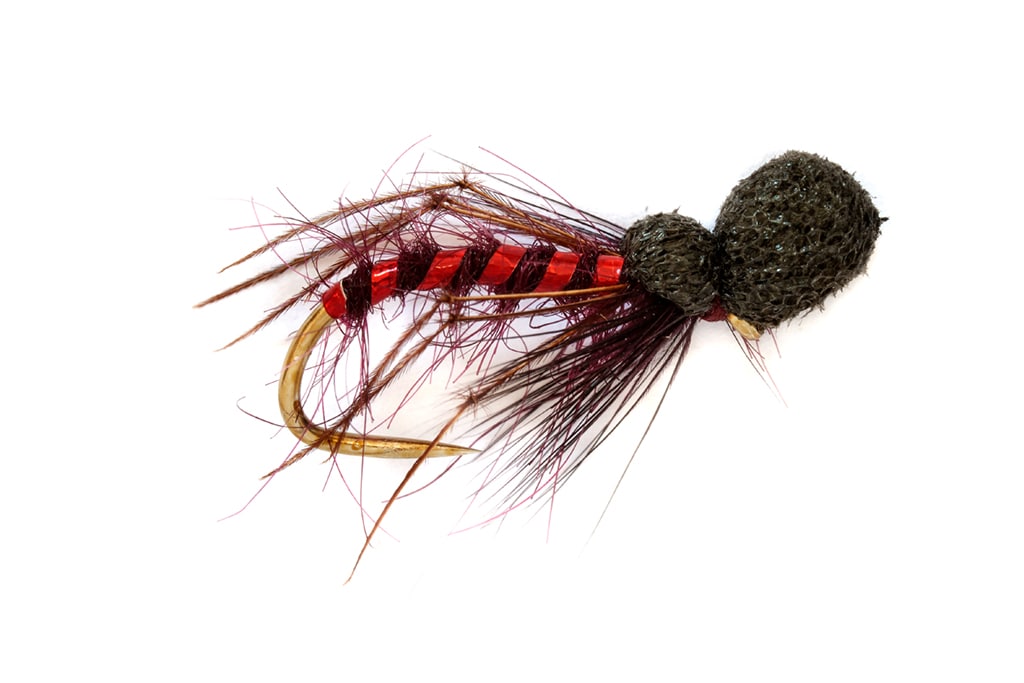 Jenkins' Popper Hopper Claret Barbless