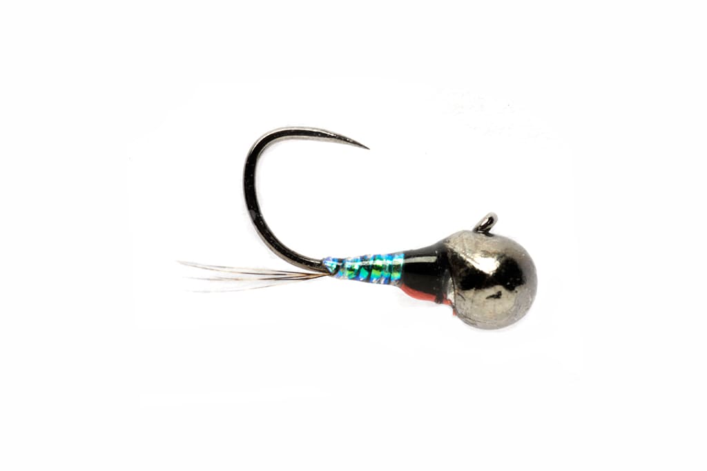 Croston's FMJ Micro Perdigon Black Widow Barbless