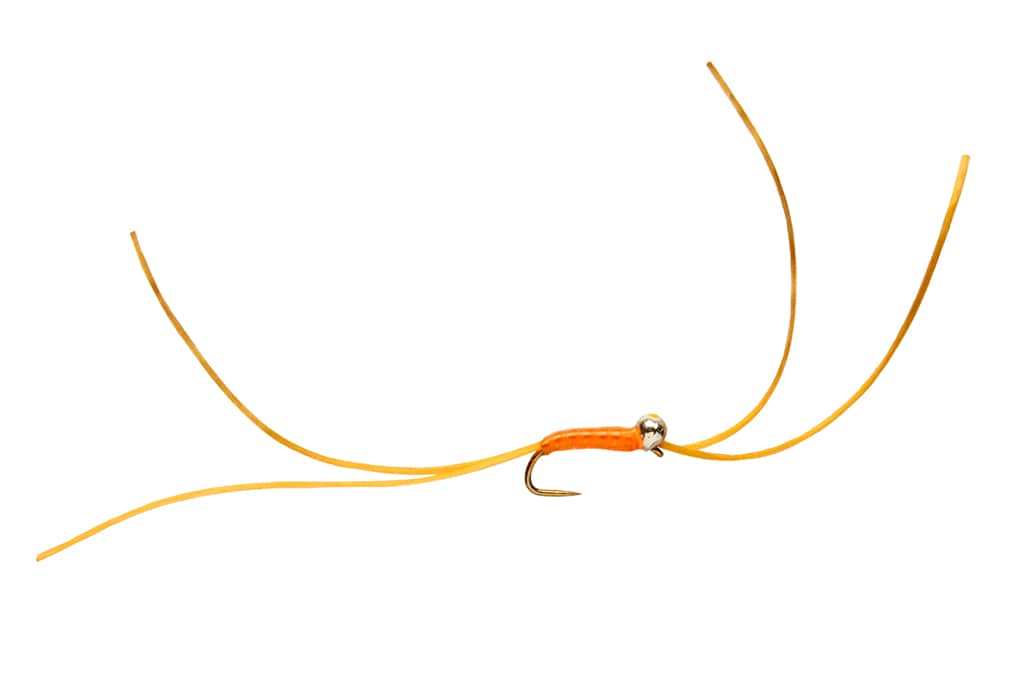 Bung Worm Amber 2.5mm Yellow Spot
