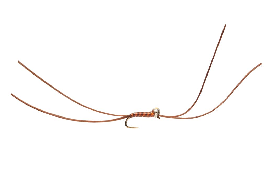Bung Worm Dark Olive 2.5mm Yellow Spot