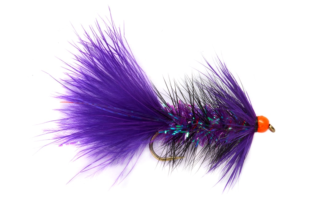 Shimmer Bugger Purple & Orange Bead