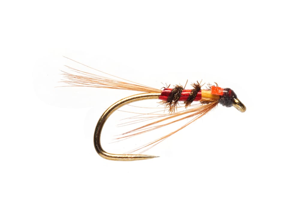 Jenkins' Diawl 2-Tone Red Holo Barbless