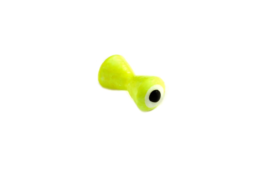 Fluorescent Chartreuse Streamer Eye Brass