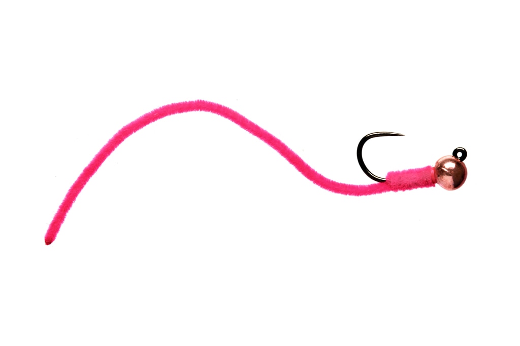 Bassett's Chenille Worm Bright Pink