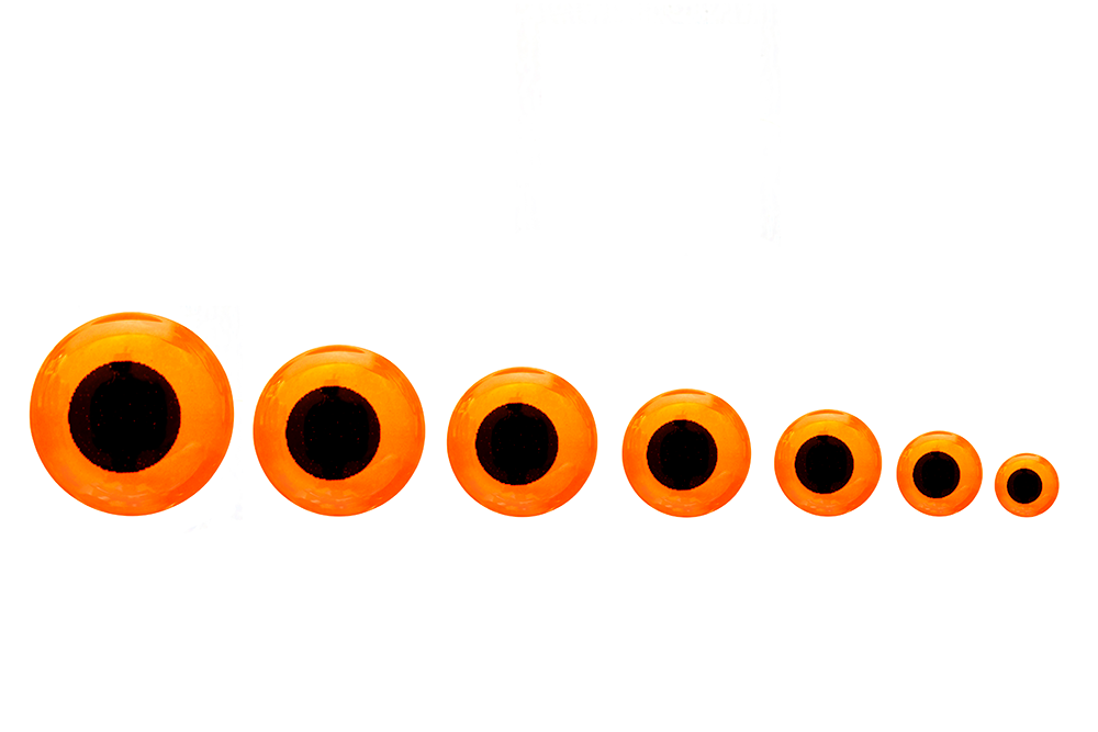 Epoxy Eye Fluorescent Hot Orange