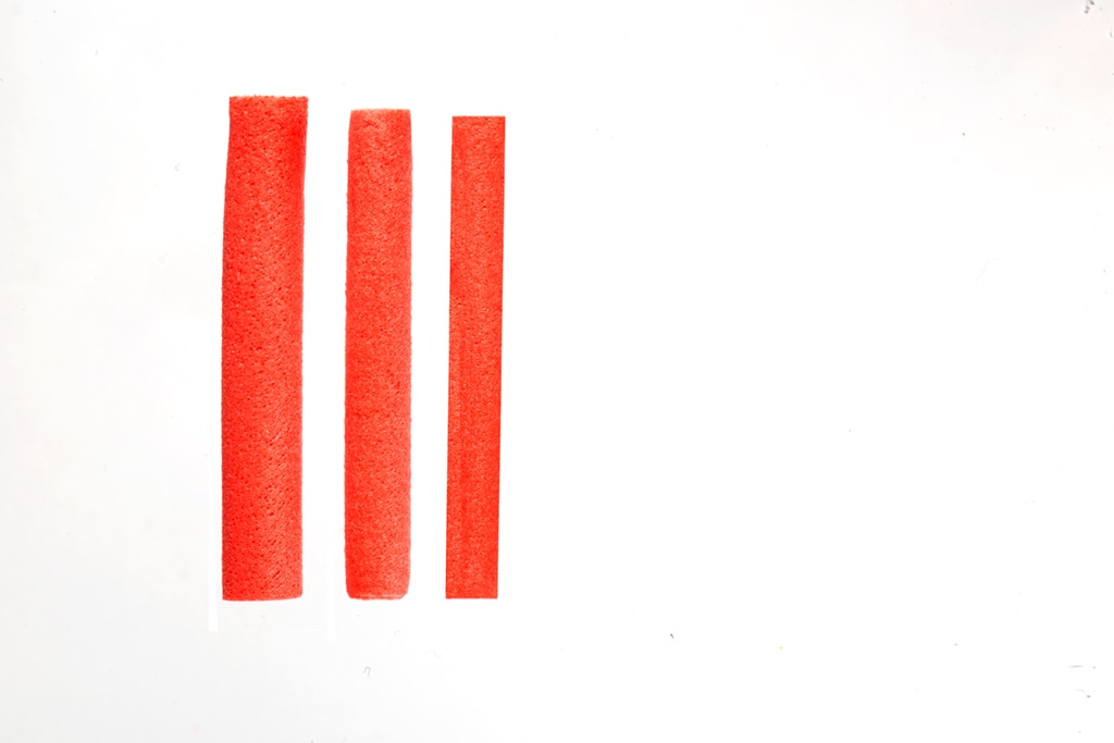 Hard Foam Cylinder Red
