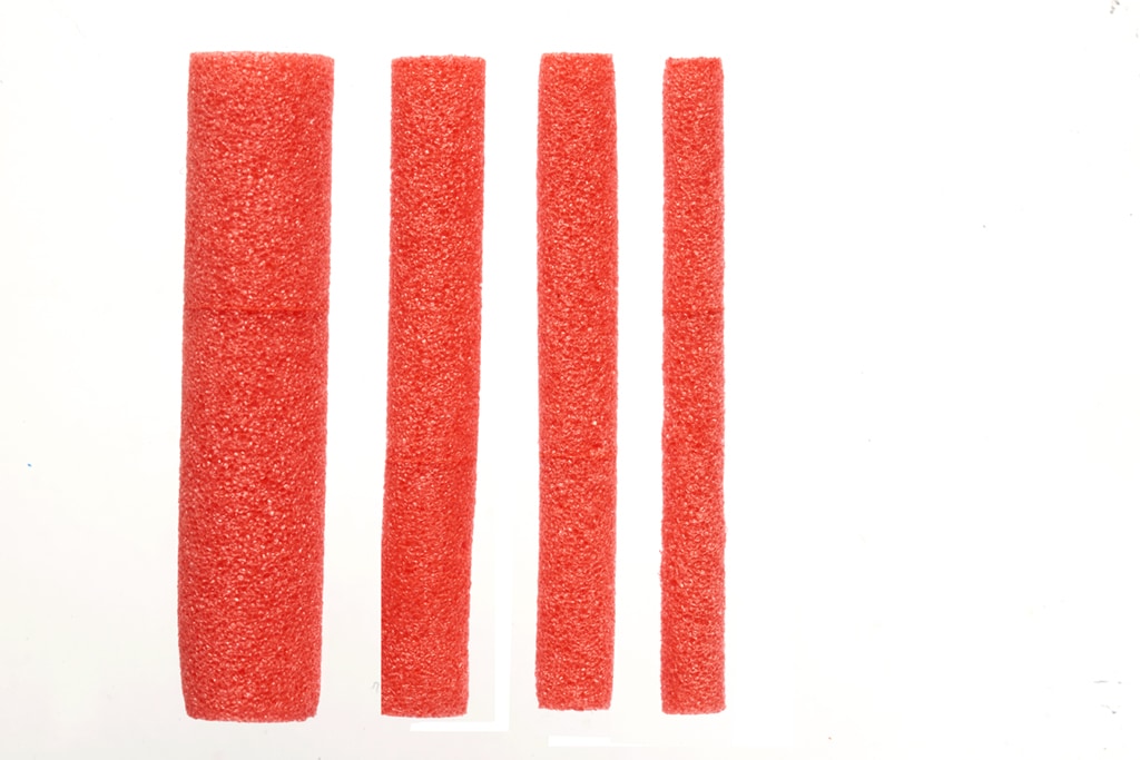 Soft Foam Cylinder Red