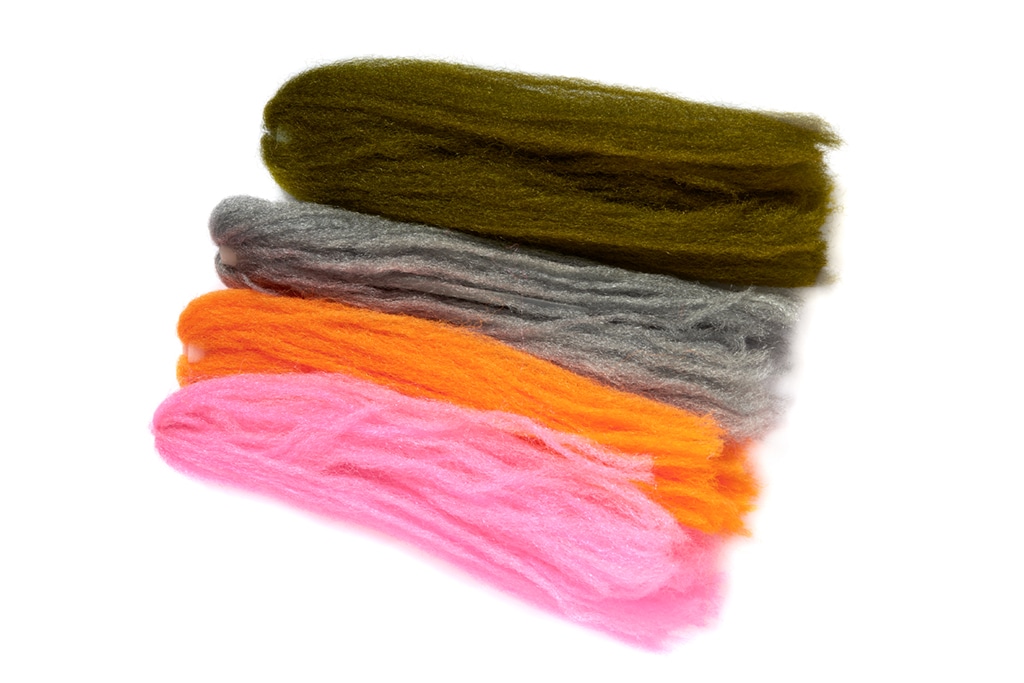 Chenille, Yarn & Wool, Fly Tying Materials